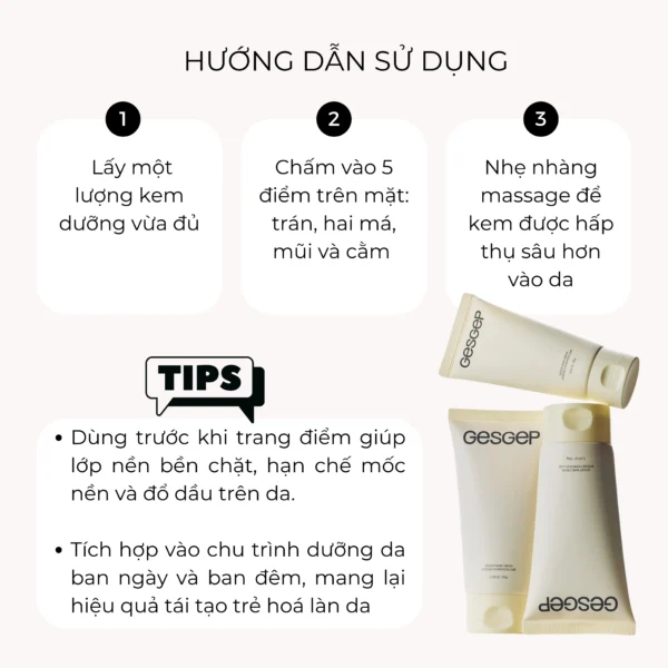 Kem dưỡng Gesgep