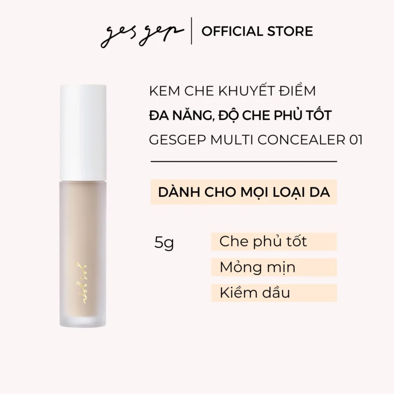 Kem che khuyết điểm Gesgep MULTI CONCEALER 01