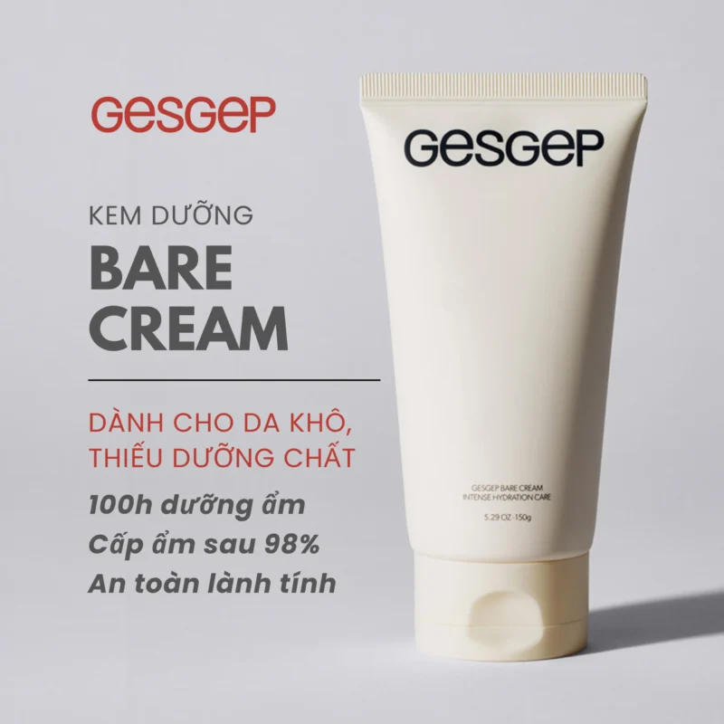 Kem dưỡng da Gesgep Bare Cream