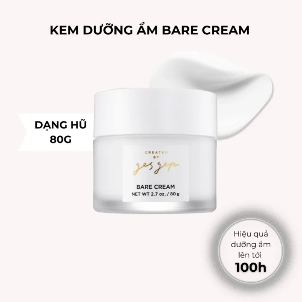 Kem dưỡng ẩm Gesgep Bare Cream