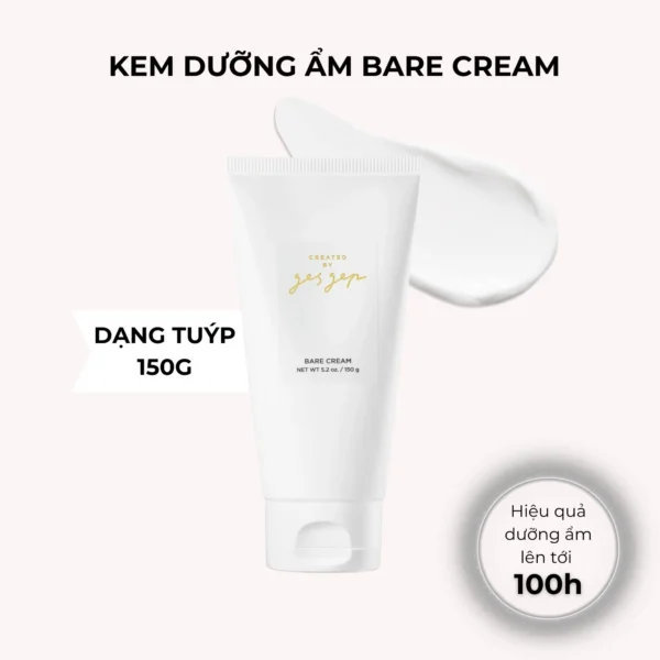 Kem dưỡng ẩm Gesgep Bare Cream