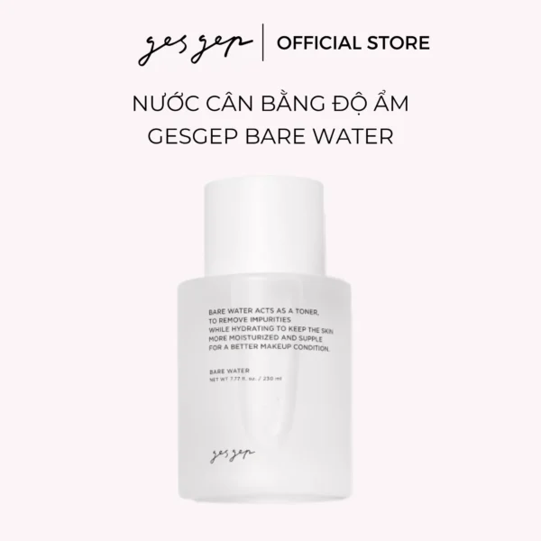 Nước cân bằng độ ẩm Gesgep Bare Water