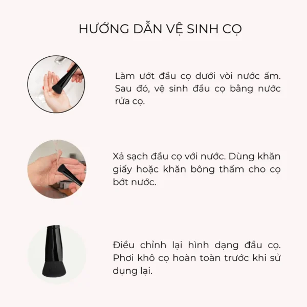 Cọ tán nền đa năng Gesgep MAKE TONE BRUSH