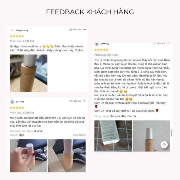 Feedback khách hàng