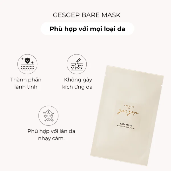 Mặt nạ gesgep Bare Mask